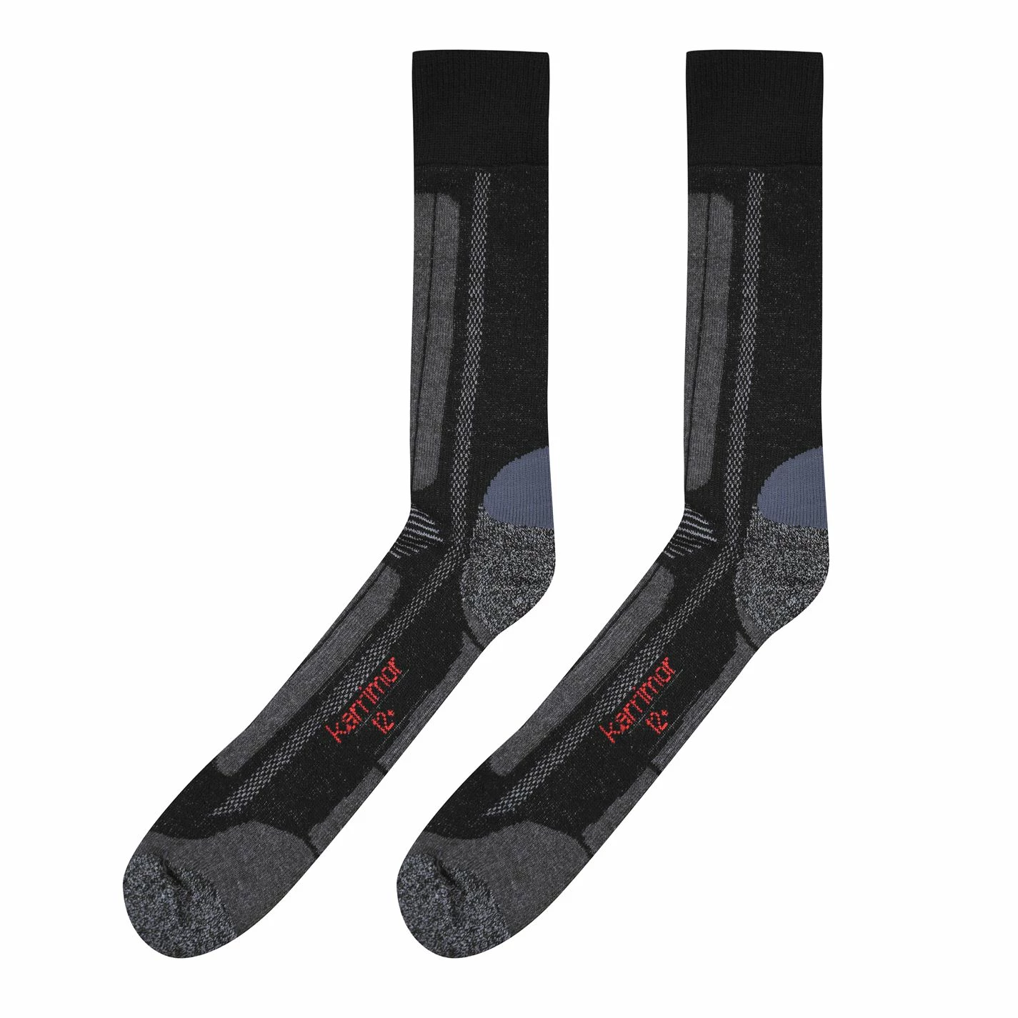 Karrimor Trekking Socks Two Pack Mens 3 Karrimor Trekking Socks Two Pack Mens