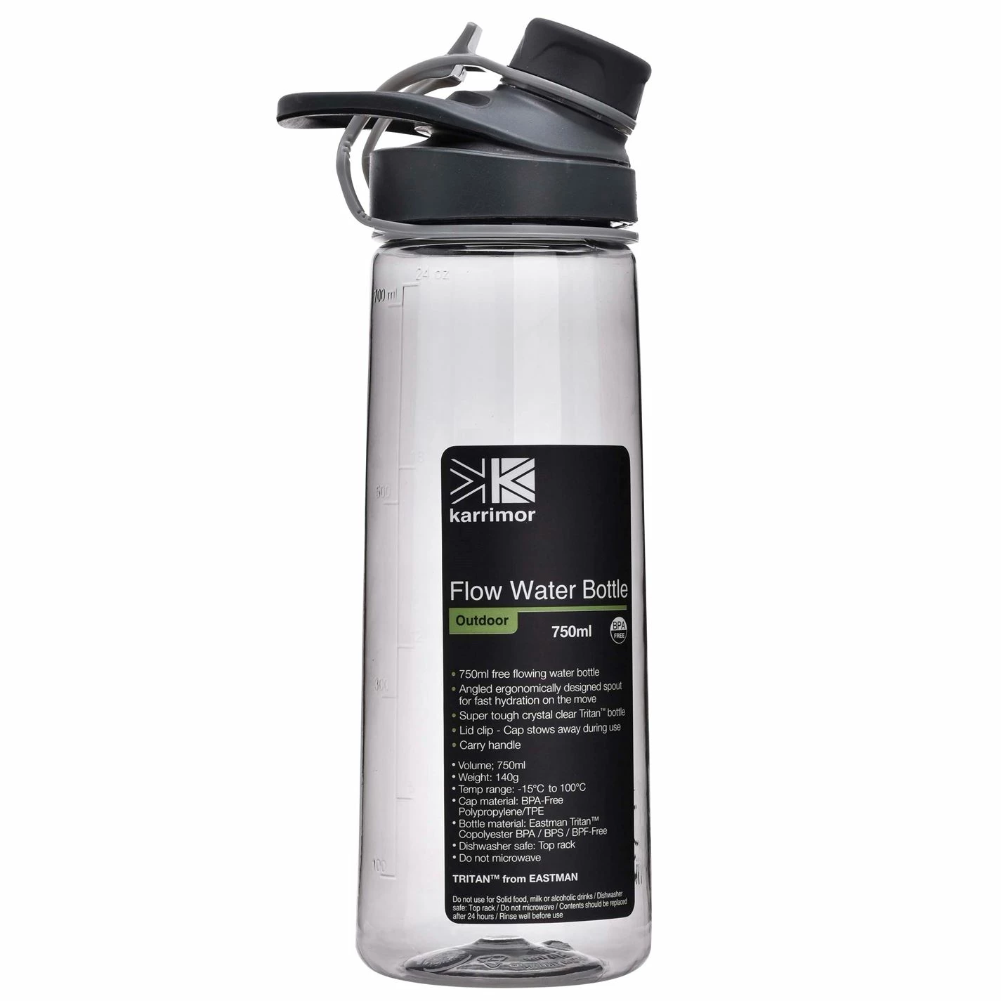 Karrimor Water Bottle 750ml 3 Karrimor Water Bottle 750ml - Image 2